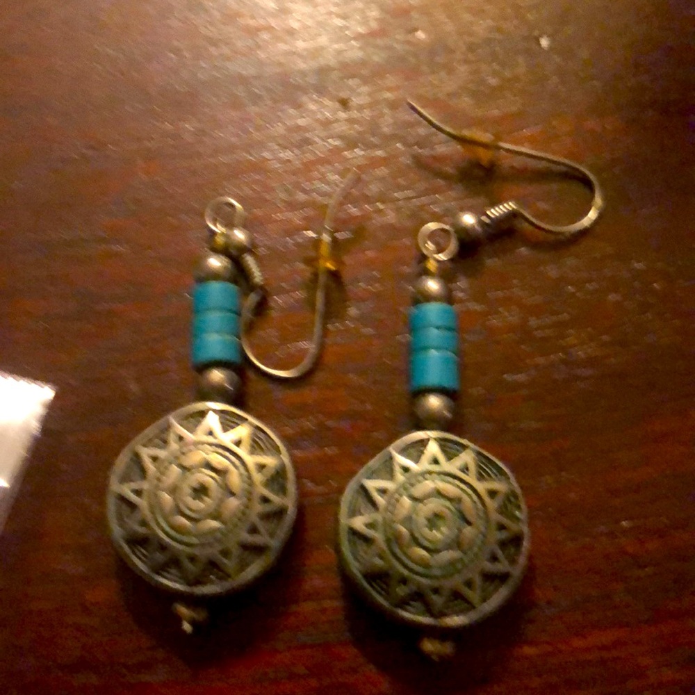 Vintage Peruvian earrings